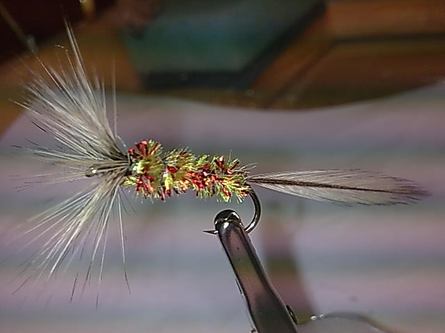 Altes Muster 
Behmsche Trockenfliege