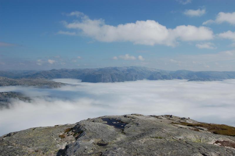 Auf dem Weg zum Kjerag