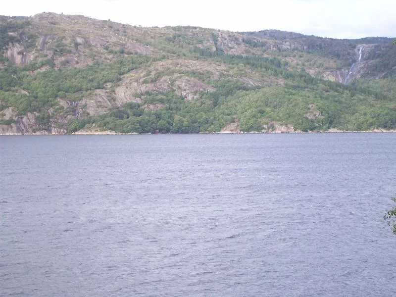 Ausblick auf den Fjord