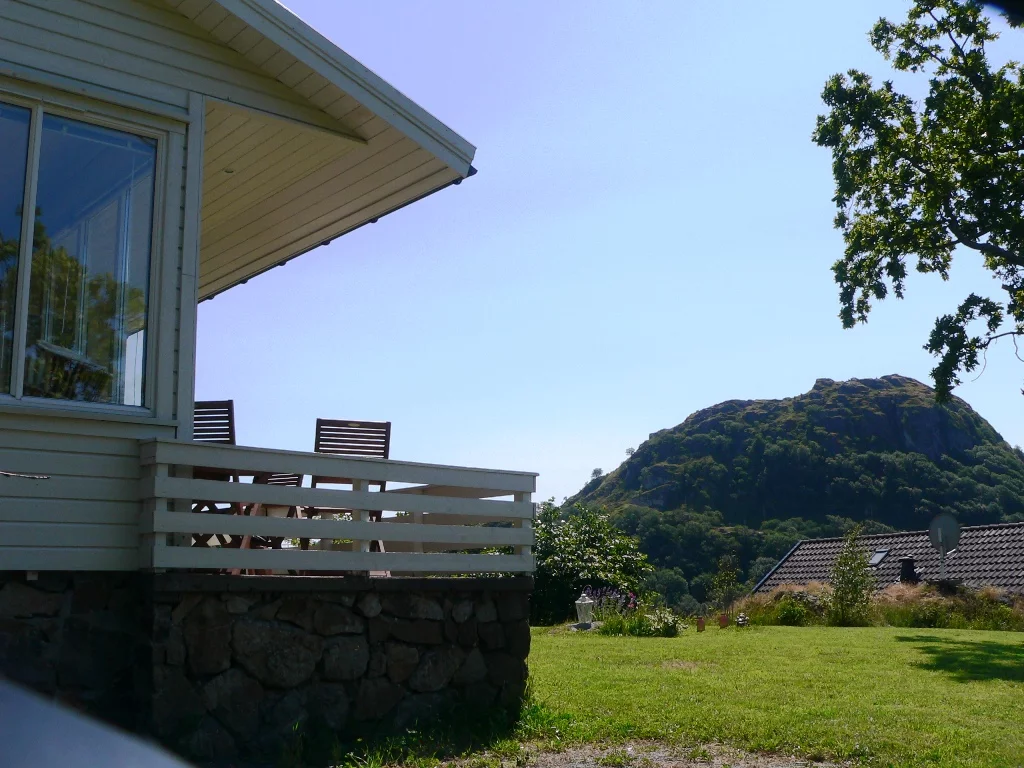 Ausicht von der Terrase auf den Hag Asen