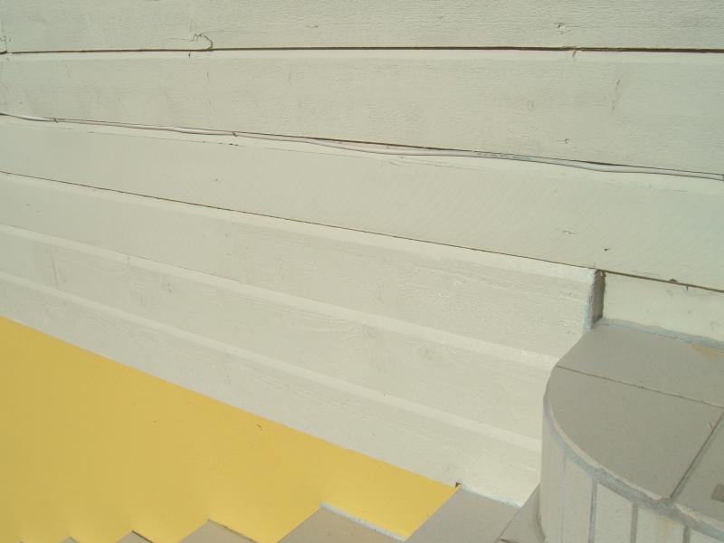 Außenverkleidung nach der Rep.