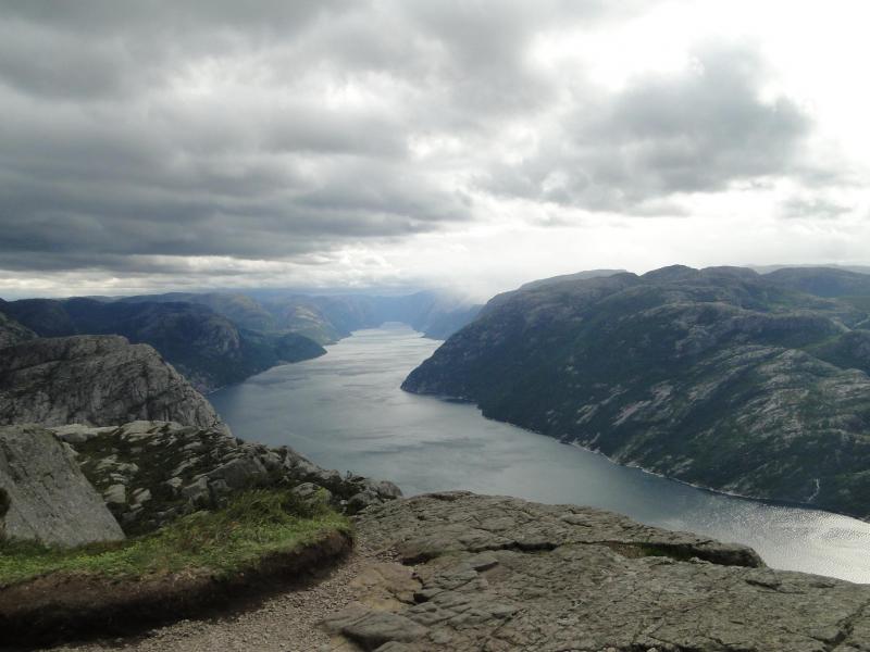 blick über den lysefjord