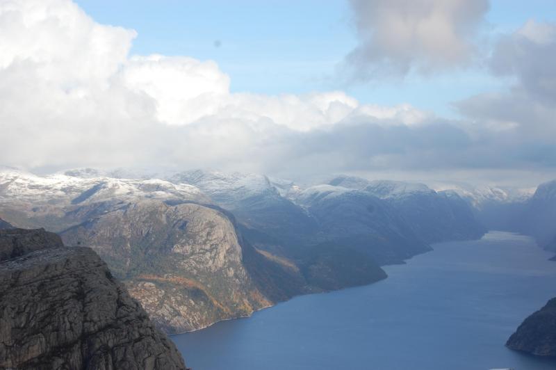 Blick vom Preikestolen