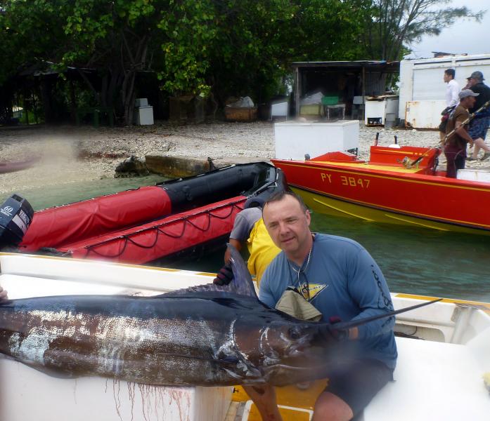 Blue Marlin vom 5,5m Boot