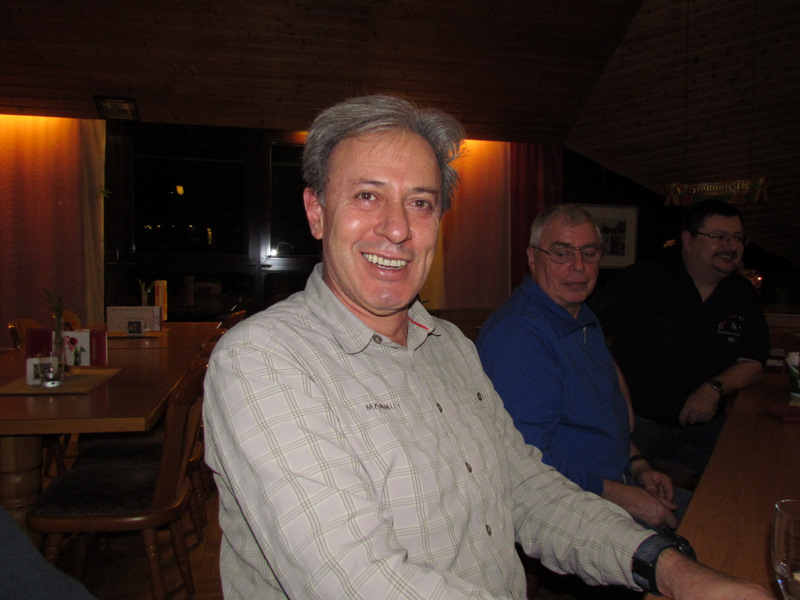 Bonito grinst über beide Backen.