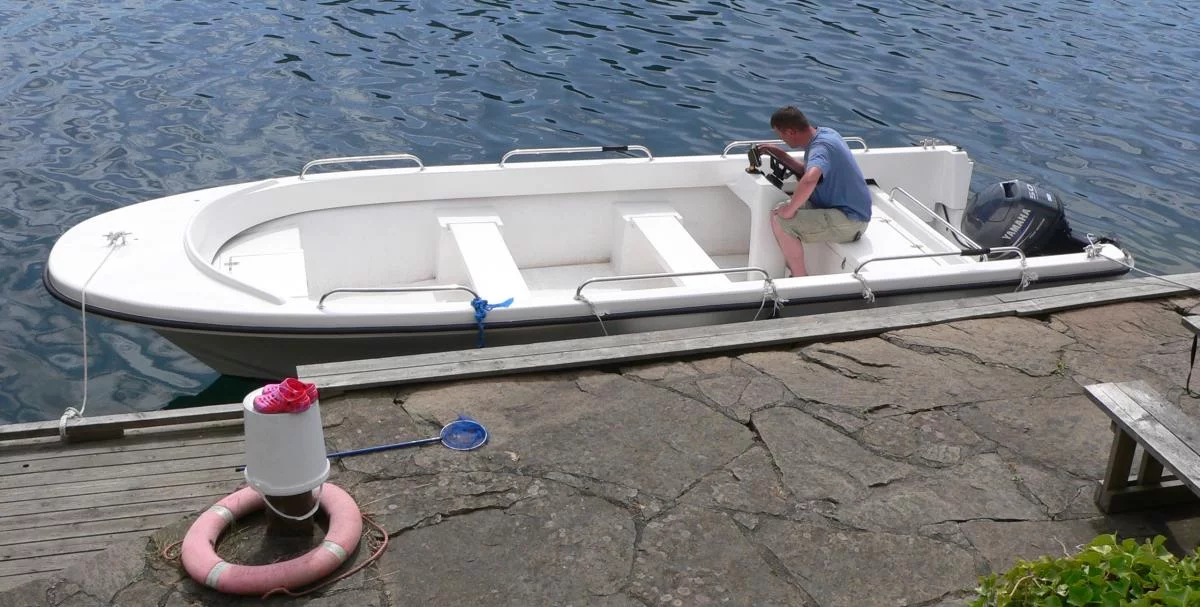 Boot 21 Fuß, Premium Elefant