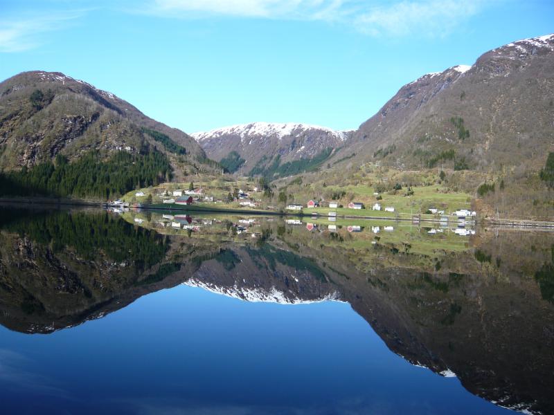 Bucht gegenüber von Steinsvik