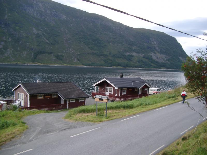 Das Ferienhaus mit Blick auf Barmen.