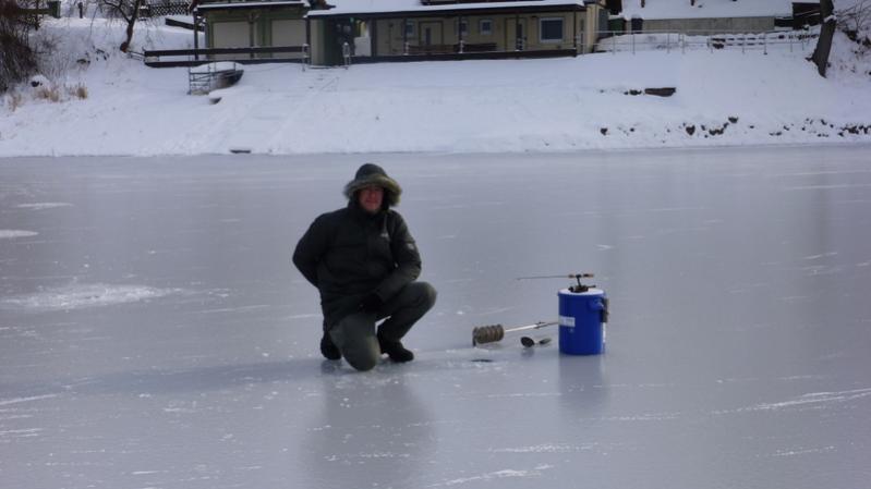 Das Wetter war schön, doch die Fische ließen auf sich warten.