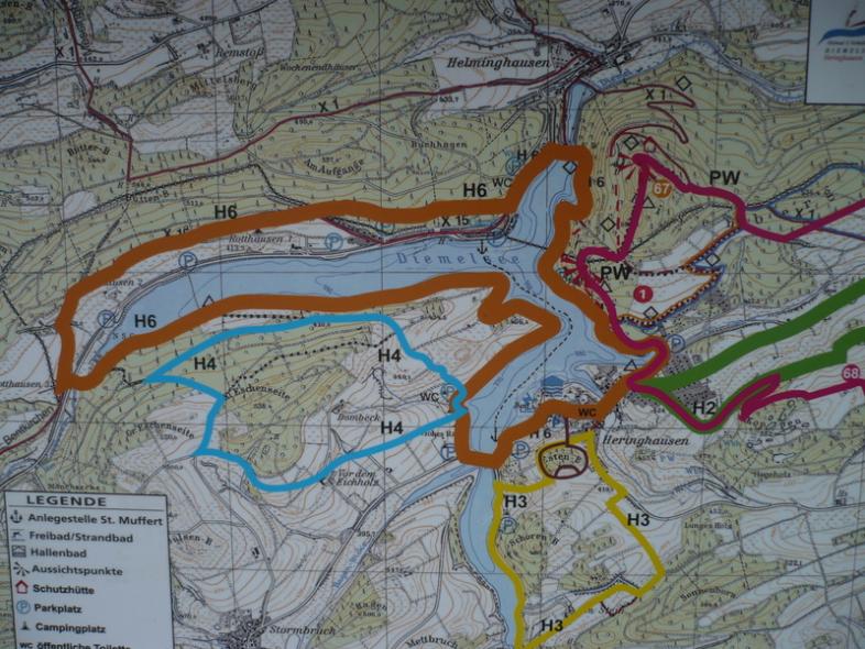 Der Diemelsee in Nordhessen