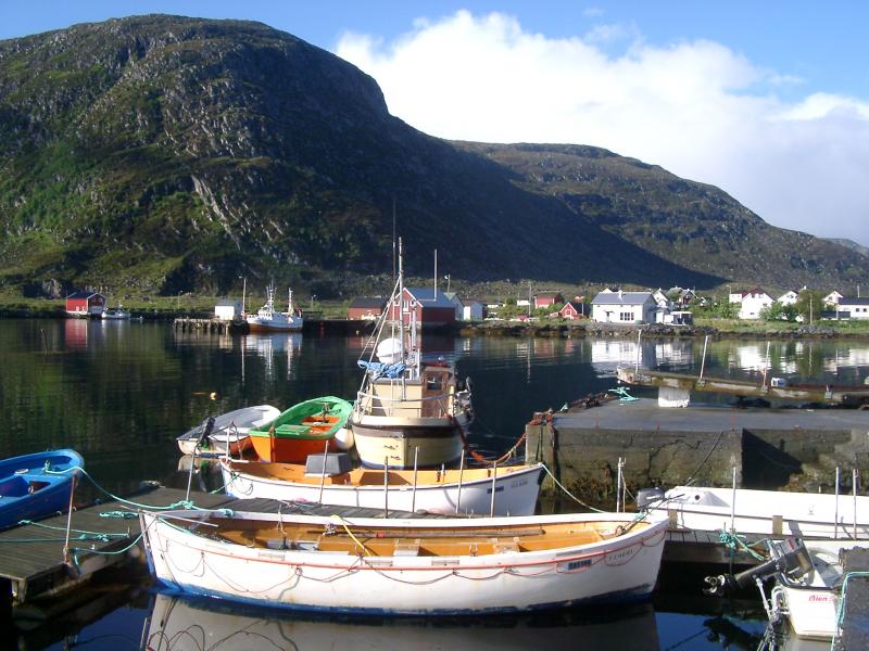 Der Hafen mit den Dieselschnecken.