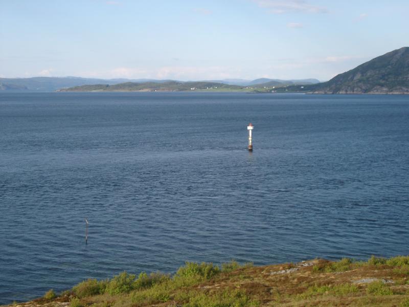 Der Leuchtturm Agdenes Fyr.