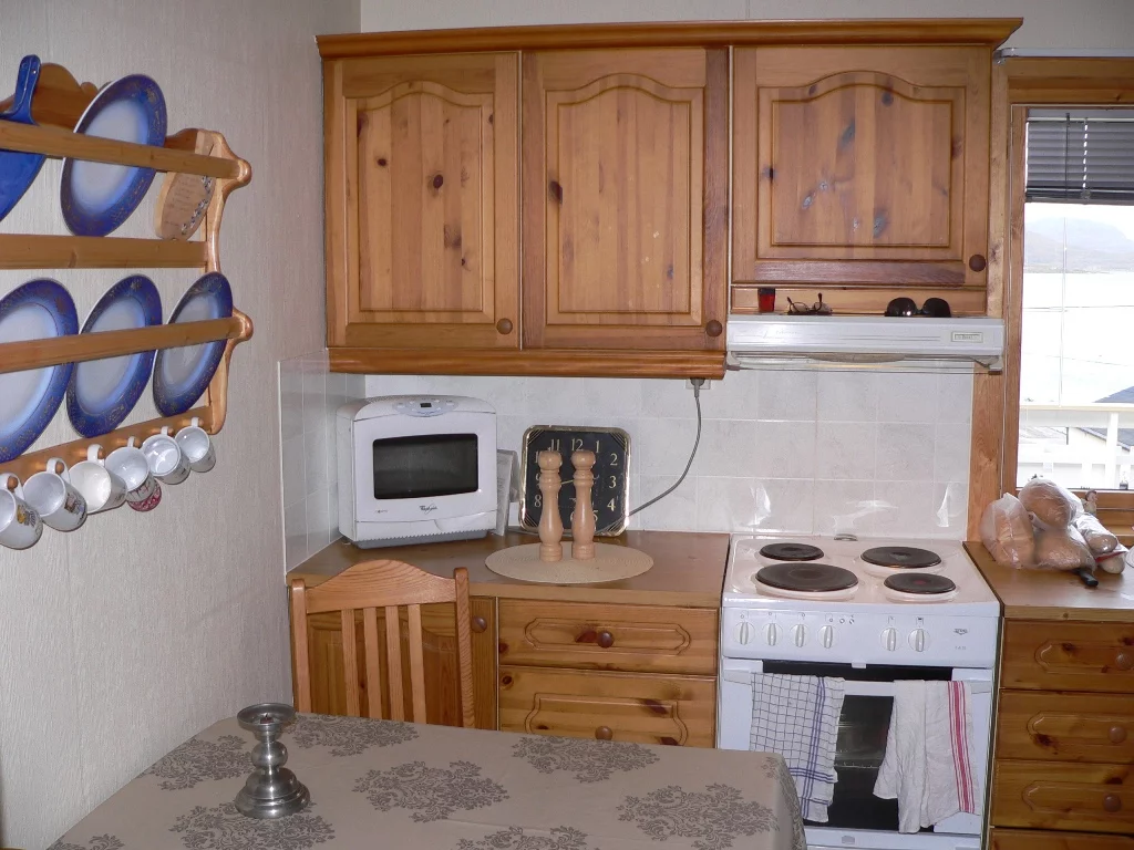 die vollausgestattete Küche