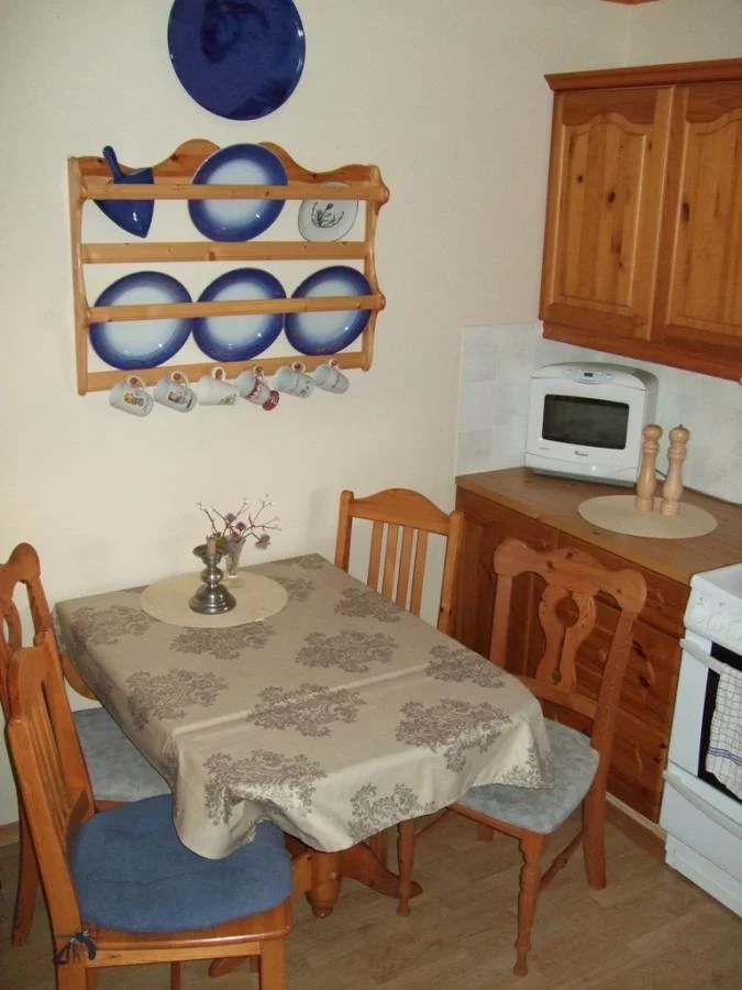 die vollausgestattete Küche