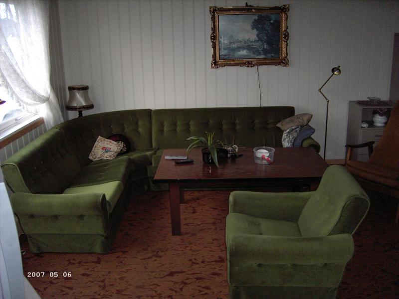 Ein Blick ins Wohnzimmer