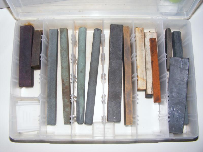 ein paar meiner Schleifsteine