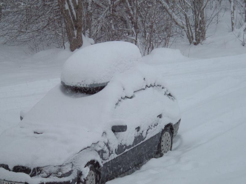es hört nicht auf zu schneien