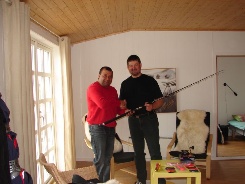 Hauptpreis für Anton im Angelwettbewerb