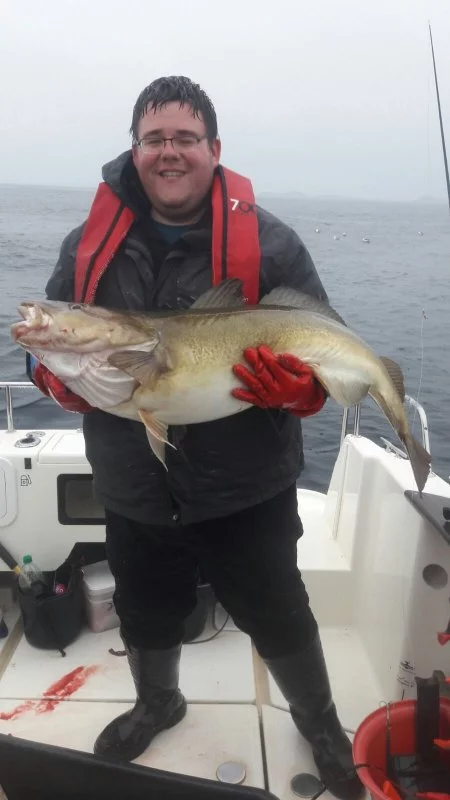 Ich und mein größter Dorsch