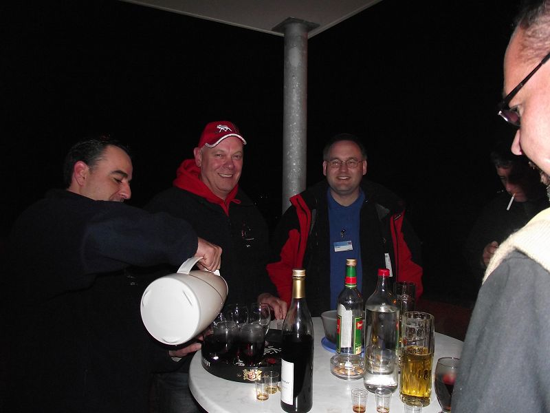 je später der Abend ..........