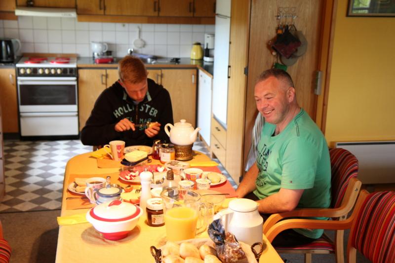 Lecker Frühstück bei Regina und Georg