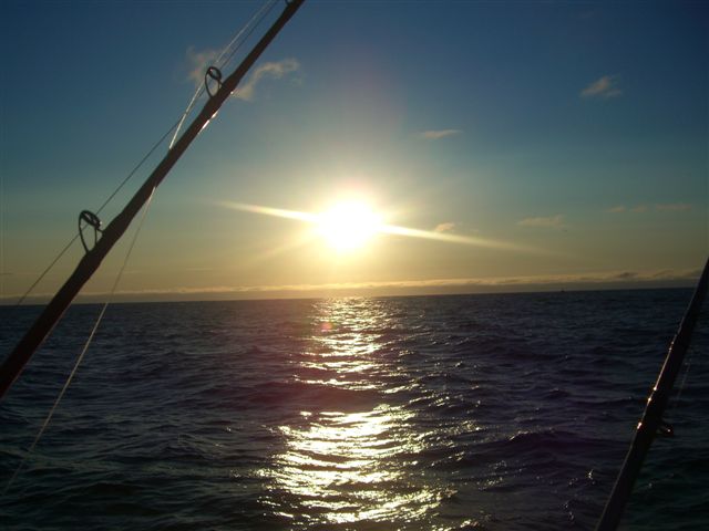 Mitternachtsonne vor Havoysund