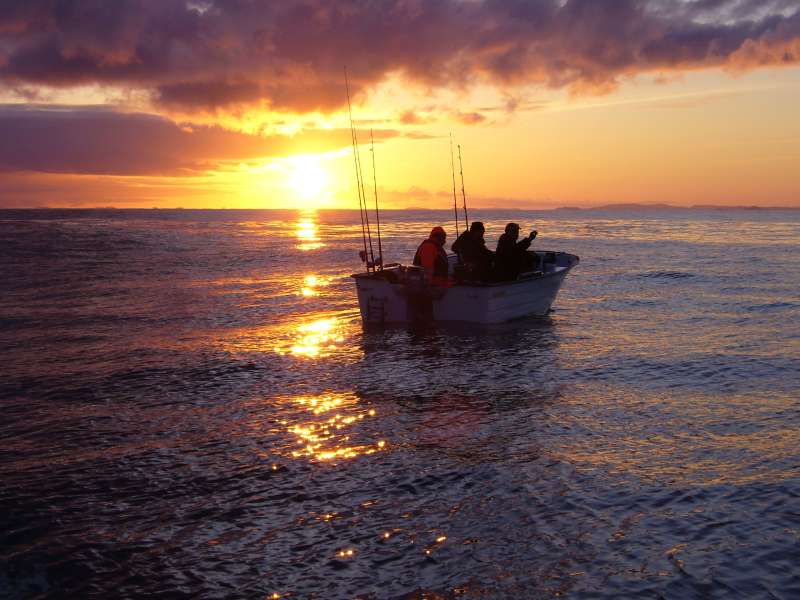 Mitternachtssonne in Flatanger