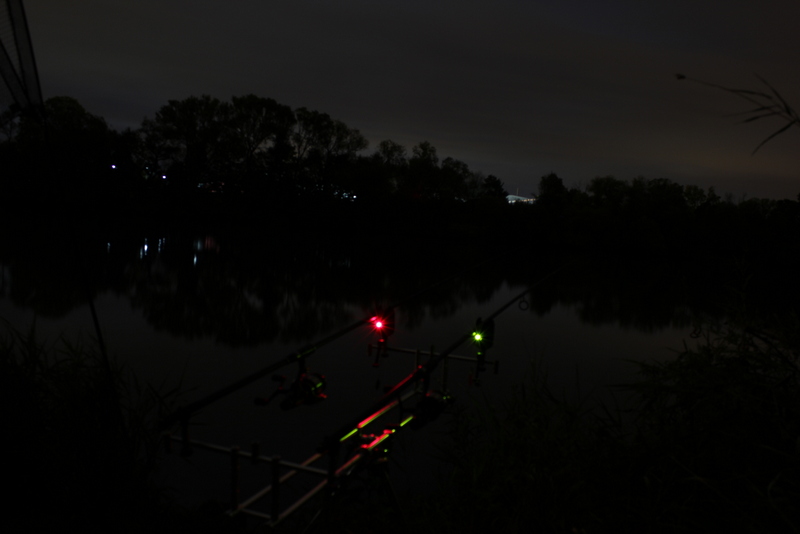 Nächtliches warten.