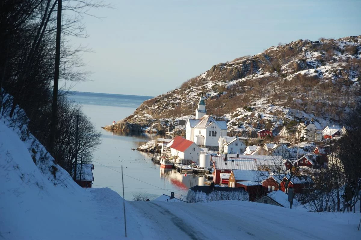 Norwegen,Winter 2009,2010 113, Kirkehavn im Winter 2009/2010