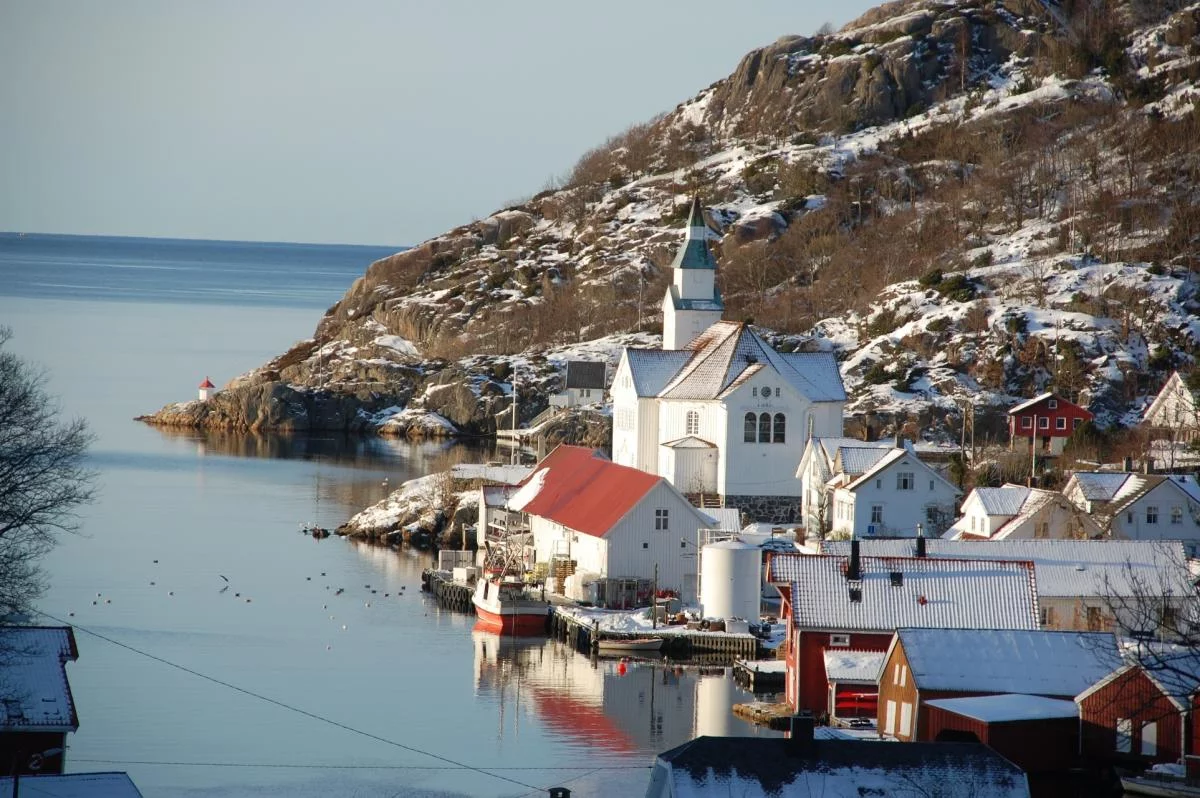 Norwegen,Winter 2009,2010 114, Kirkehavn im Winter 2009/2010