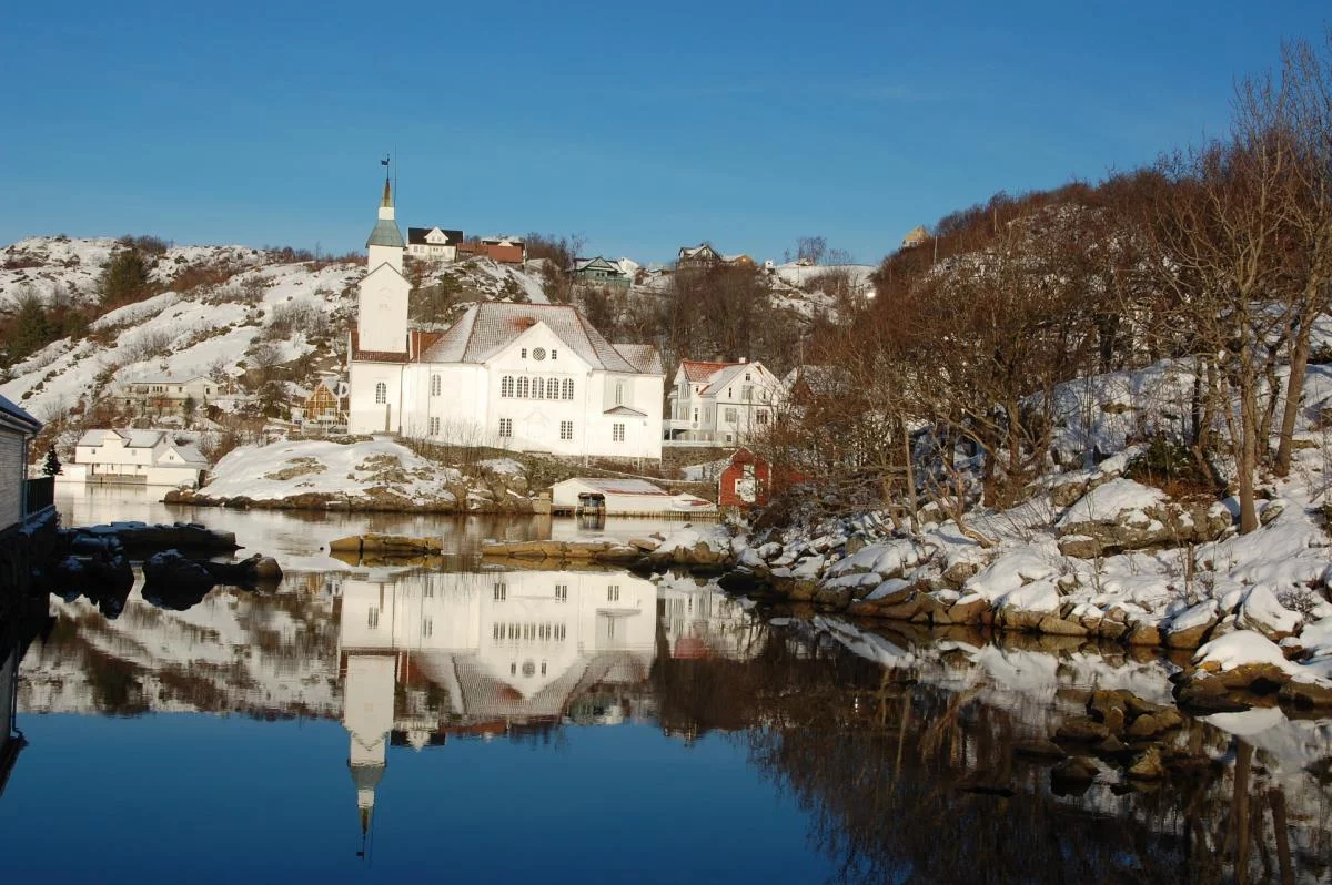 Norwegen,Winter 2009,2010 115, Kirkehavn Kirche