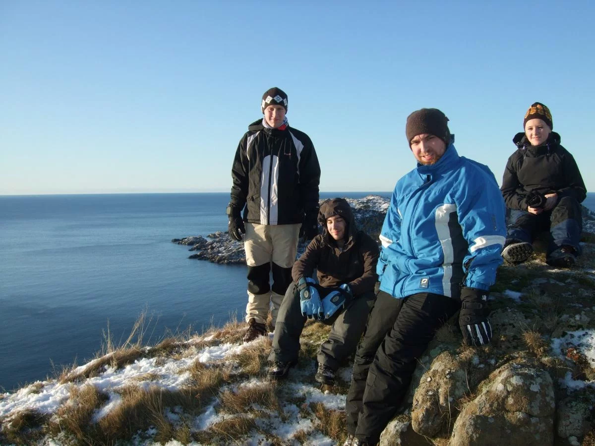 Norwegen,Winter 2009,2010 123, Kirkehavn / hag Asen