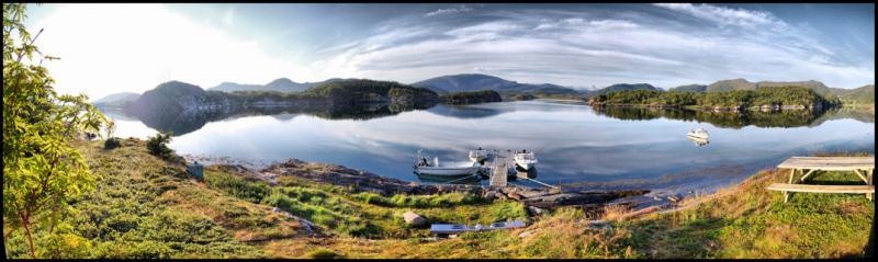 pano morgens am Bootanleger