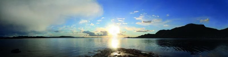 Panorama in kleiner Auflösung