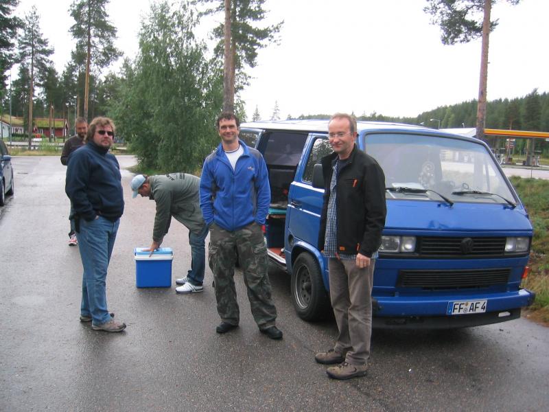 Pause auf den Weg nach Hause