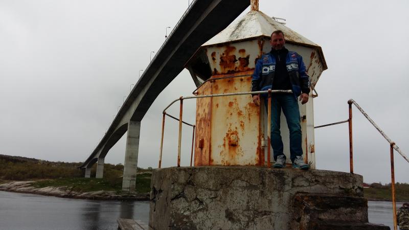 Saltstraumen  unter  der Brücke