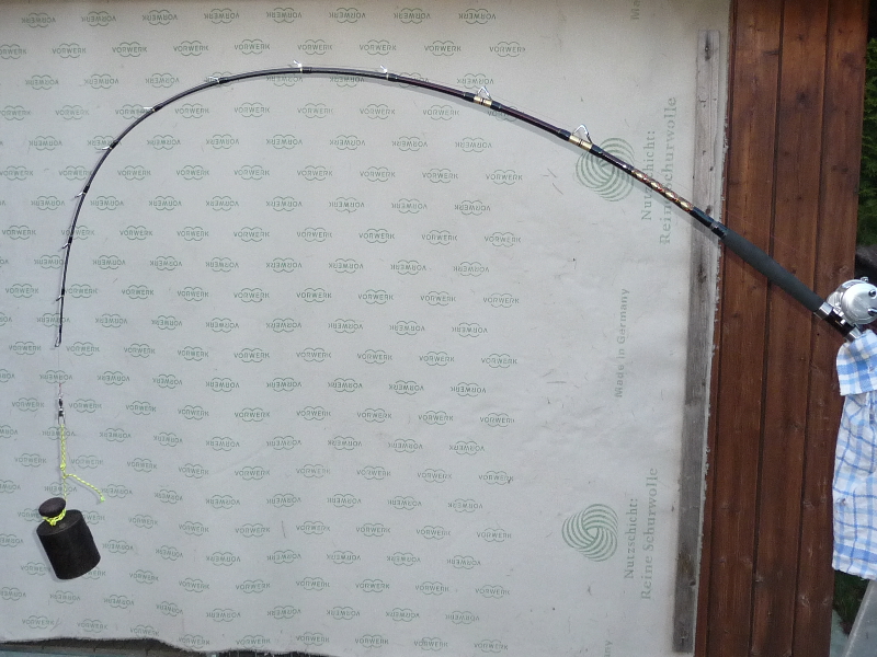 Shimano Antares Braid Boat 30-50 lbs
Länge: 2,21 m
Belastung: 5kg ; 43°