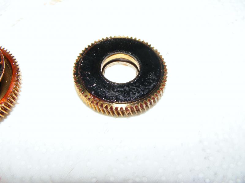 Sogar die bremsscheiben schwimmen im Öl