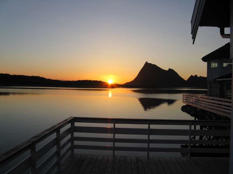 Steigens Mitternachtssonne