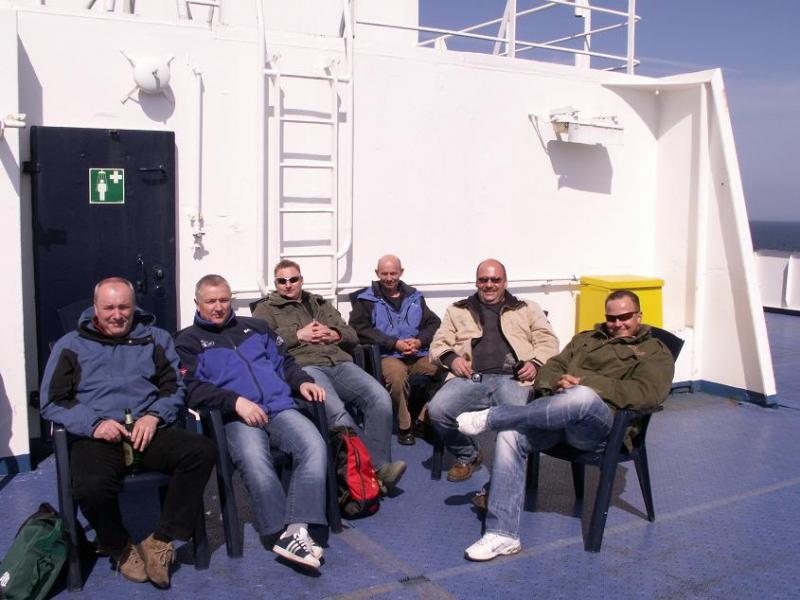 Überfahrt von Sassnitz nach Trellborg