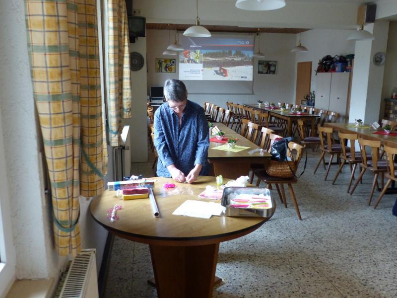 Viele fleißige Helfer