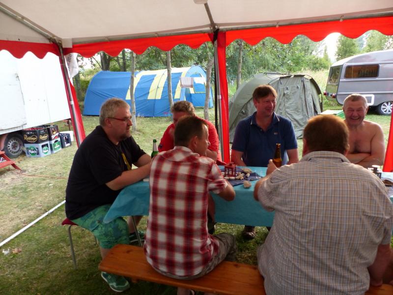 viele nette Gesprächsrunden