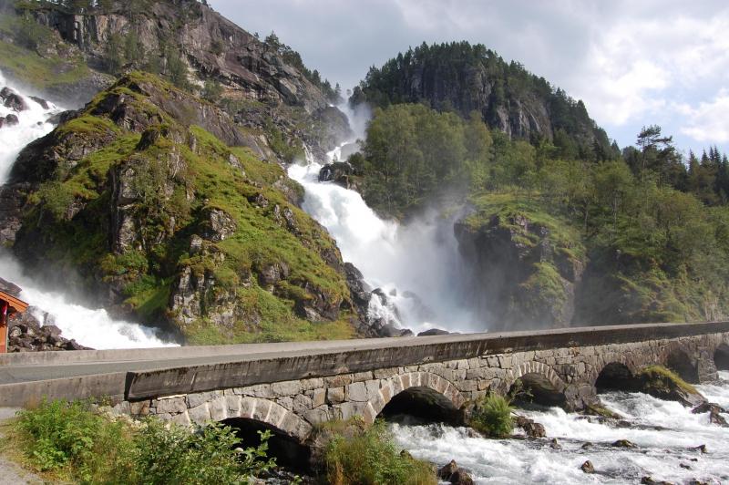 Wasserfall Svandalsfossen
